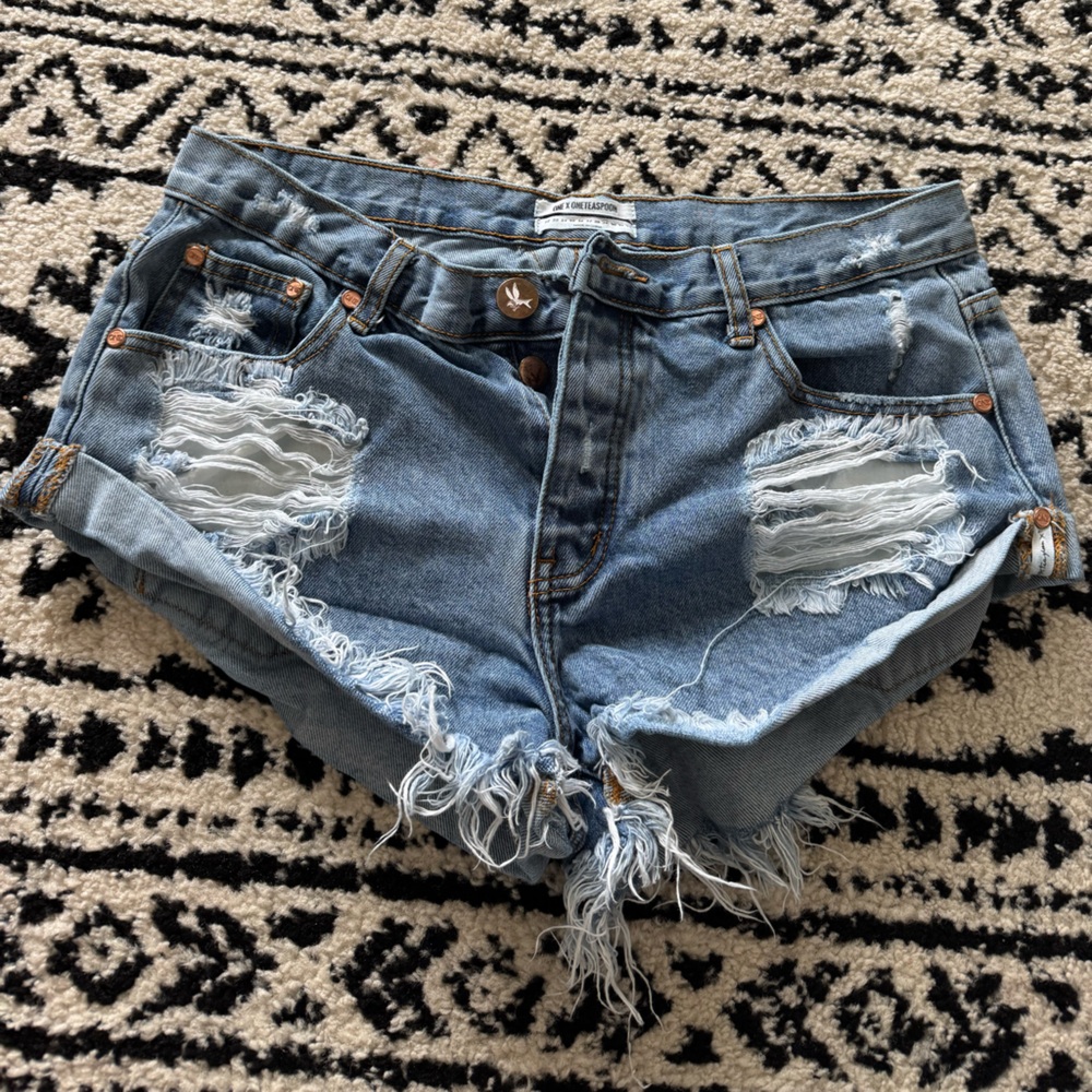 One teaspoon denim shorts